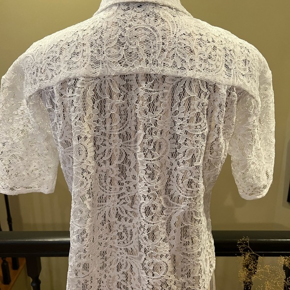 EXPRESS Lace Blouse/Top - Picture 3 of 3
